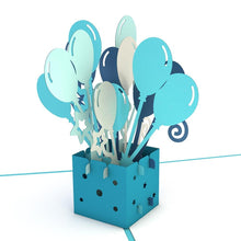 Load image into Gallery viewer, Blue Balloon Bunch