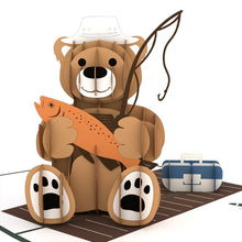 Load image into Gallery viewer, Fishing Bear