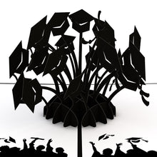 Load image into Gallery viewer, Graduation Hats Black
