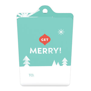 Gift Tag 4-Pack: Disney's Mickey Mouse Merry Holiday