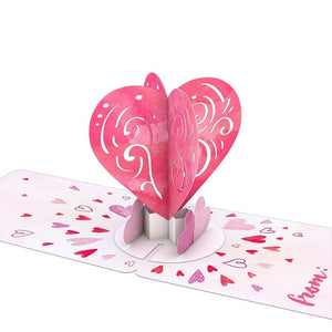 Gift Tag 4-Pack: Hearts